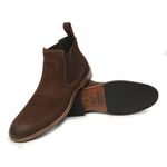 Bota Chelsea Moretti Camurça Castor