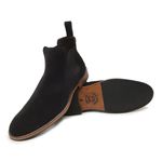 Bota Chelsea Moretti Camurça Preto
