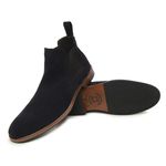 Bota Chelsea Moretti Camurça Marinho