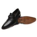 Loafer Treviso Croco Preto