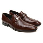 Loafer Treviso Croco Mouro
