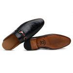Slipper Mule Horsebit Preto