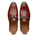 Slipper Mule Horsebit Pinhão