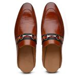 Slipper Mule Horsebit Pinhão