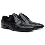 Sapato Social Di Roma Tressê Preto