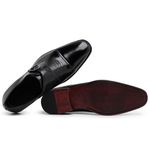 Sapato Social Monk Strap Preto