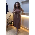 VESTIDO CINDY - MARROM 
