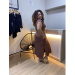 VESTIDO CINDY - MARROM 