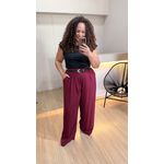 CALÇA PANTALONA VISCOLINHO - MARSALA