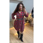 VESTIDO FLANELADO XADREZ