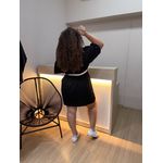 VESTIDO CAMISETÃO - PRETO