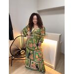 VESTIDO JULIETE LONGO - VERDE