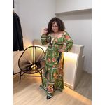 VESTIDO JULIETE LONGO - VERDE