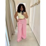 CALÇA PANTALONA FLÁVIA - ROSA