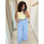 CALÇA PANTALONA FLÁVIA - AZUL