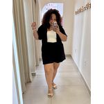 CONJUNTO KIMONO COM SHORT - PRETO