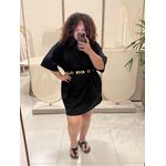VESTIDO CAMISETÃO - PRETO