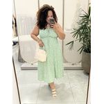 VESTIDO FABI - FLORAL VERDE