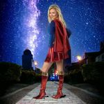 Fantasia Super Girl Adulto