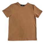T-SHIRT MASCULINA BASICA - OCRE