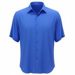CAMISA MASCULINA MANGA CURTA VISCOSE 