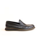 MOCASSIM MASC. CRETA DET. SOLADO PRETO