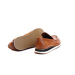 MOCASSIM CRETA COM DETALHE PRETO