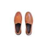 MOCASSIM CRETA COM DETALHE PRETO