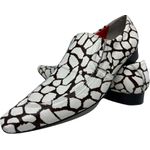 Sapato Masculino Italiano em Couro Social Executivo Branco Soul Bico Fino 504 Branco Branco