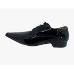 Sapato Masculino Italiano em Couro Executivo Preto - Ref: 737