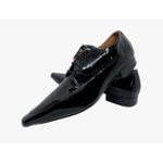 Sapato Masculino Italiano em Couro Executivo Preto - Ref: 737