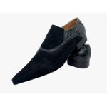 Mocassim Masculino Italiano em Pelo Social Preto - Ref: 745