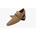 Sapato Masculino Italiano Em Couro Marrom Ref: D887