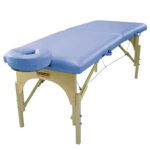 Sirius Azul Claro - Maca Portátil para Massagem