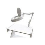 Lupa em LED com Suporte de Mesa