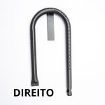 Queimador Tubular Gás Em U Para Chapas Lanche Prensas 1furo