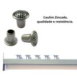 Queimador Churrasqueira Bafo Gas Alta Pressão 55cm Completo