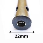 Tubo Queimador Gás Forno Lastro Guilhotina Longo 50cm 4 Uni