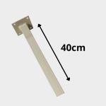 Suporte Grapa Reforçada Para Pia Ou Bancada 40cm Par