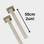 Suporte Grapa Reforçada Para Pia Ou Bancada 50cm Par 