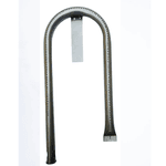 Queimador Tubular Gás Em u Para Chapas Lanche Prensas 1furo Esquerdo