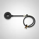 Queimador Alta Pressão 14cm Ferro Fundido Distrel + Registro