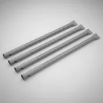 Tubo Queimador Gás Forno Lastro Guilhotina Longo 50cm 4 Uni