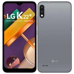 Smartphone LG K22 Titan 32GB, Tela de 6.2”, Câmera Traseira Dupla, Android 10, Inteligência Artificial e Processador Quad-Core