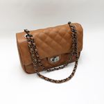 Bolsa Sandy Caramelo com Ônix 