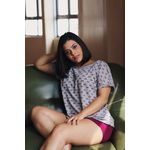 Pijama T-Shirt Laço com Short