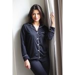 Pijama Homewear Longo Preto