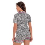 Pijama Homewear Curto Animal Print
