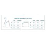 Pijama Blusa Regata Mullet com Short Reto