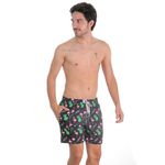 Short Praia Masculino Flamingos